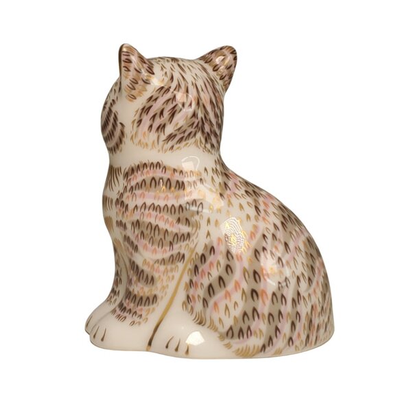 Royal Crown Derby Thomas Cat Ltd. Ed. of 1500 Small 3” - Picture 4 of 8